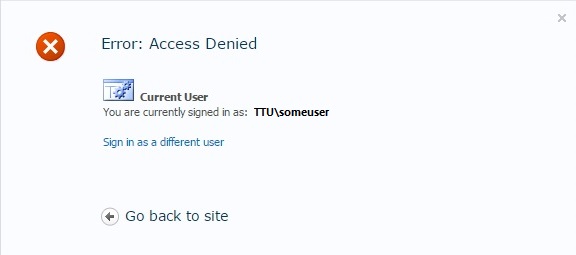example screenshot