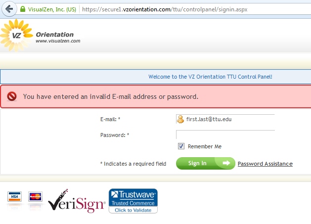 example screenshot